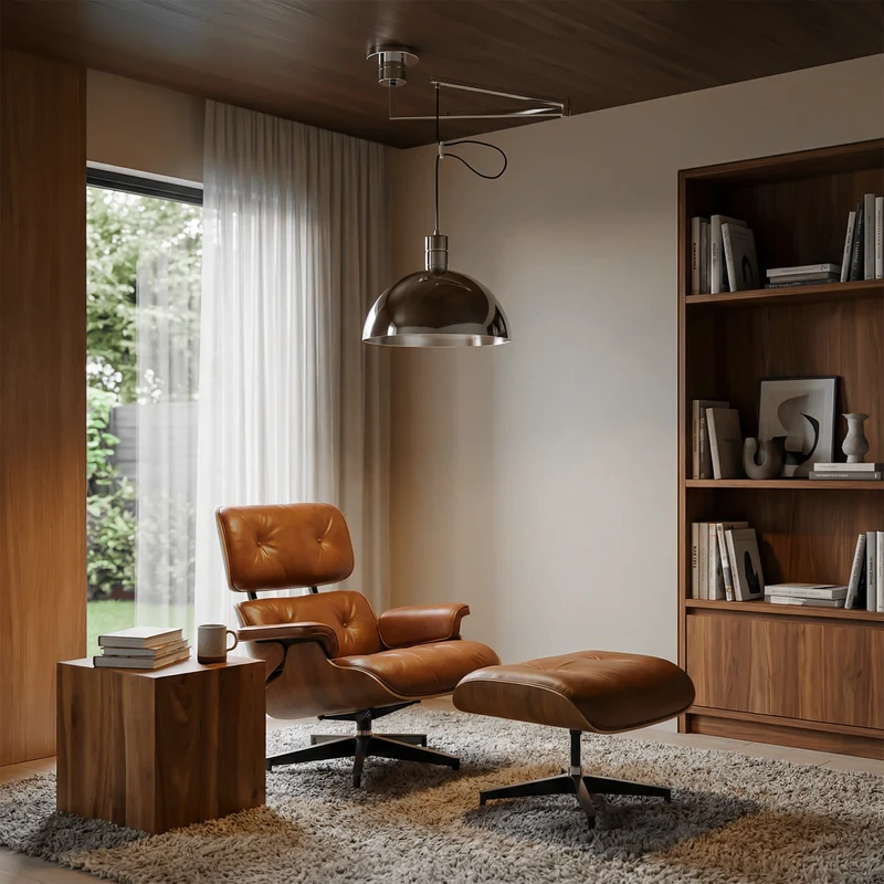 Minimalistische nordische LED-Hängeleuchte für Küchen und Arbeitszimmer – Célinova