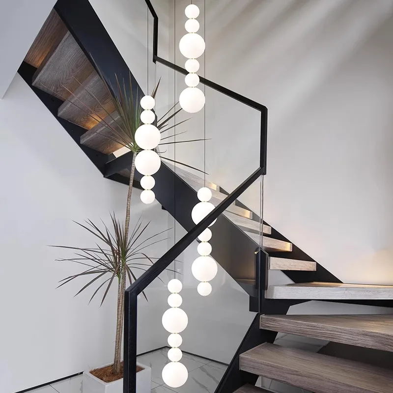 Moderne Eisen-Hängeleuchte für Esszimmer – Oréad
