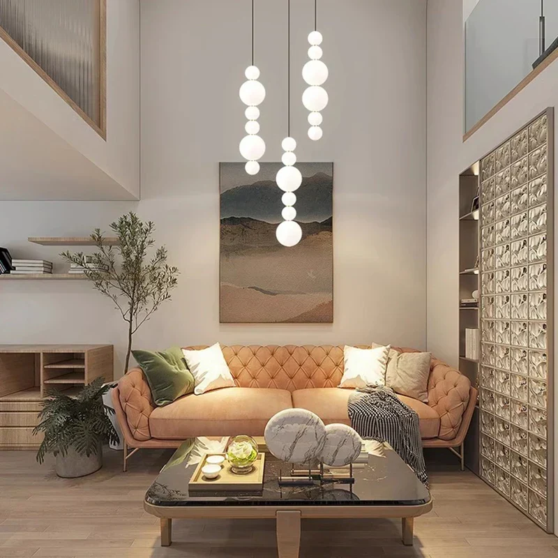 Moderne Eisen-Hängeleuchte für Esszimmer – Oréad