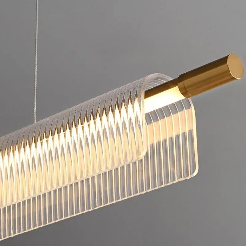 Moderne Metall-Hängeleuchte für Büros und Bars – Candelara