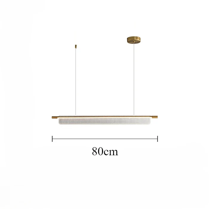 Moderne Metall-Hängeleuchte für Büros und Bars – Candelara