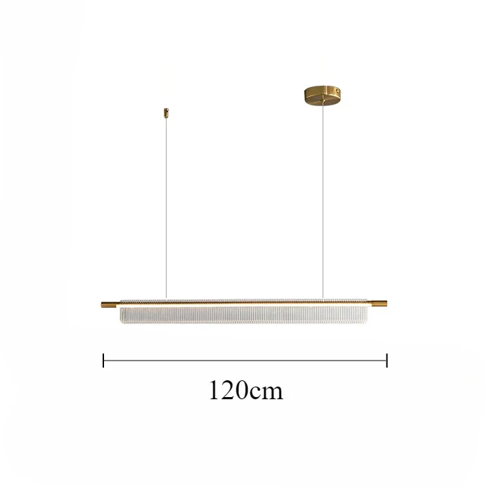 Moderne Metall-Hängeleuchte für Büros und Bars – Candelara