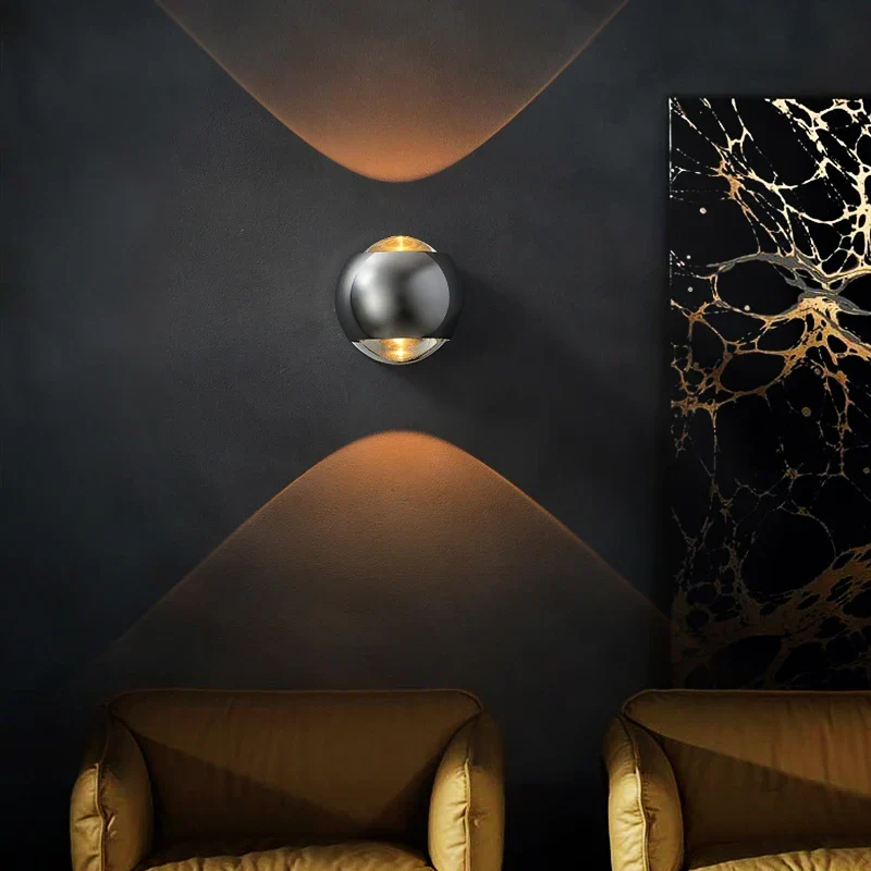 Minimalistische Wandleuchte aus Aluminium – Alumiscape