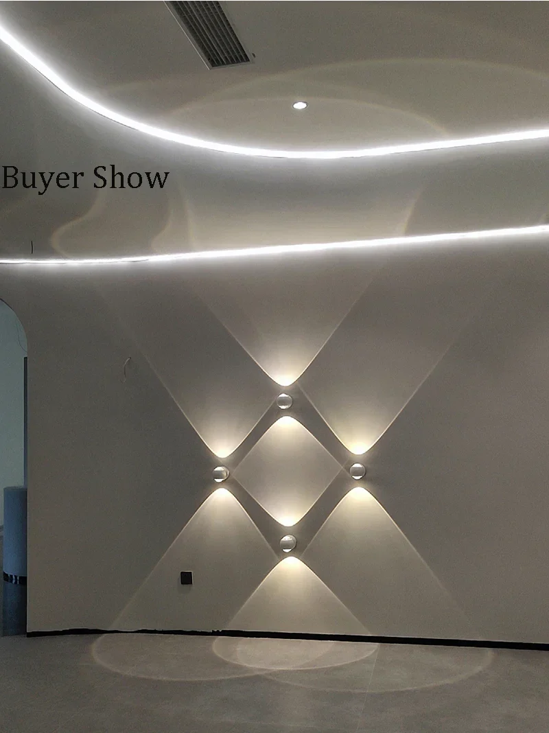 Minimalistische Wandleuchte aus Aluminium – Alumiscape