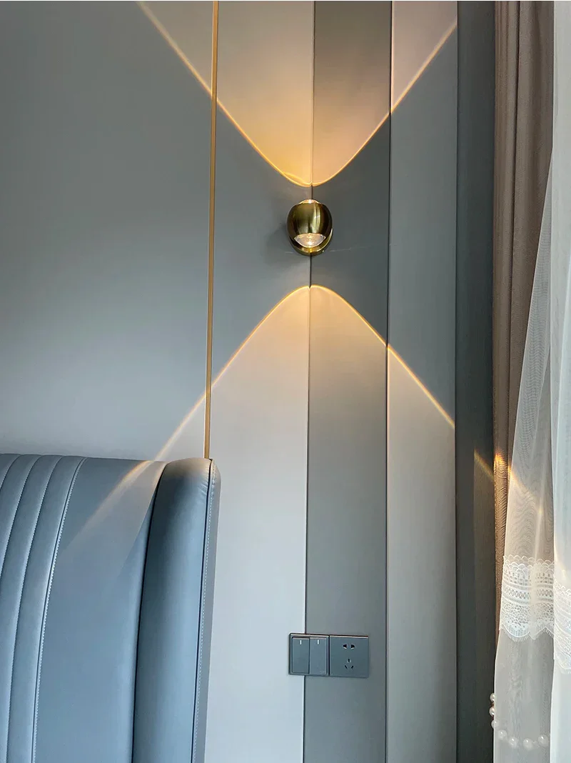 Minimalistische Wandleuchte aus Aluminium – Alumiscape