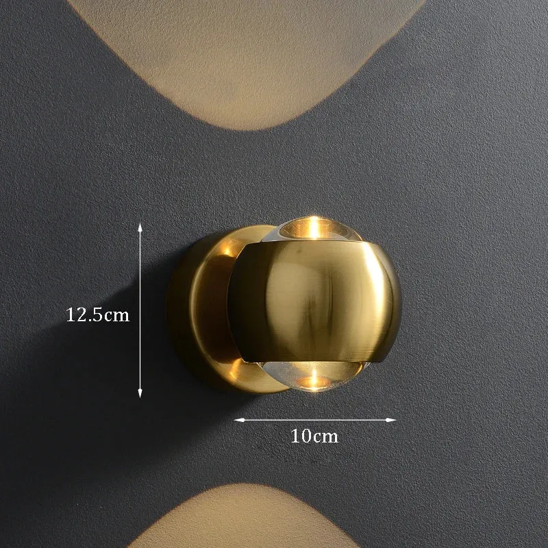Minimalistische Wandleuchte aus Aluminium – Alumiscape