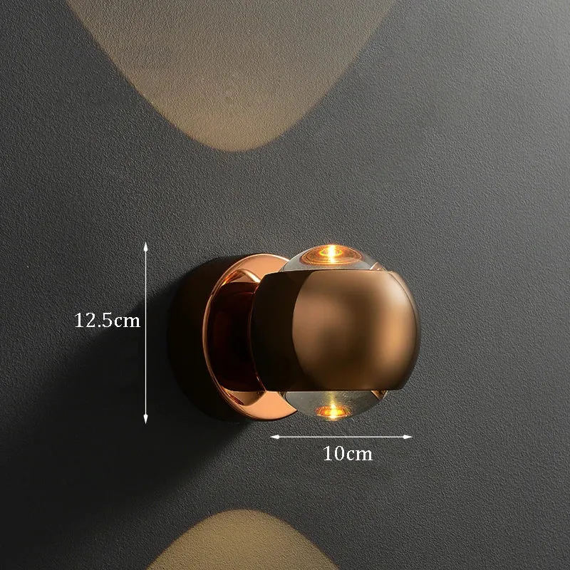 Minimalistische Wandleuchte aus Aluminium – Alumiscape