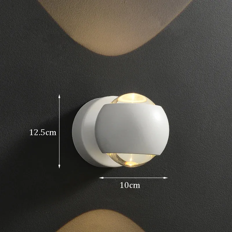 Minimalistische Wandleuchte aus Aluminium – Alumiscape