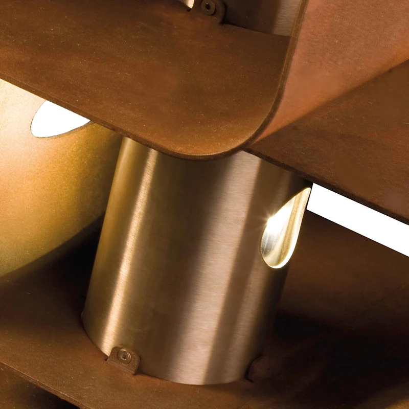 Stainless Steel Floor Lamp CUBICA by Hi.Project for Brillamenti