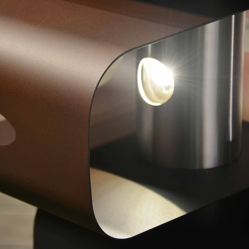 Stainless Steel Floor Lamp CUBICA by Hi.Project for Brillamenti
