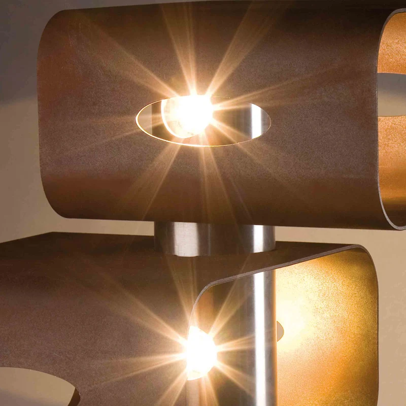 Stainless Steel Floor Lamp CUBICA by Hi.Project for Brillamenti