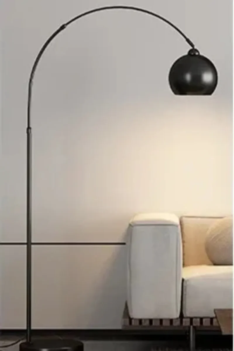 LED-Stehlampe Chrom poliert, dimmbar – Tripotys