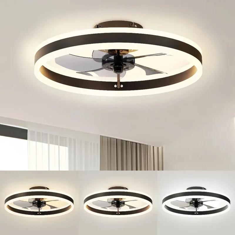 Leiser Deckenventilator mit Licht und Fernbedienung