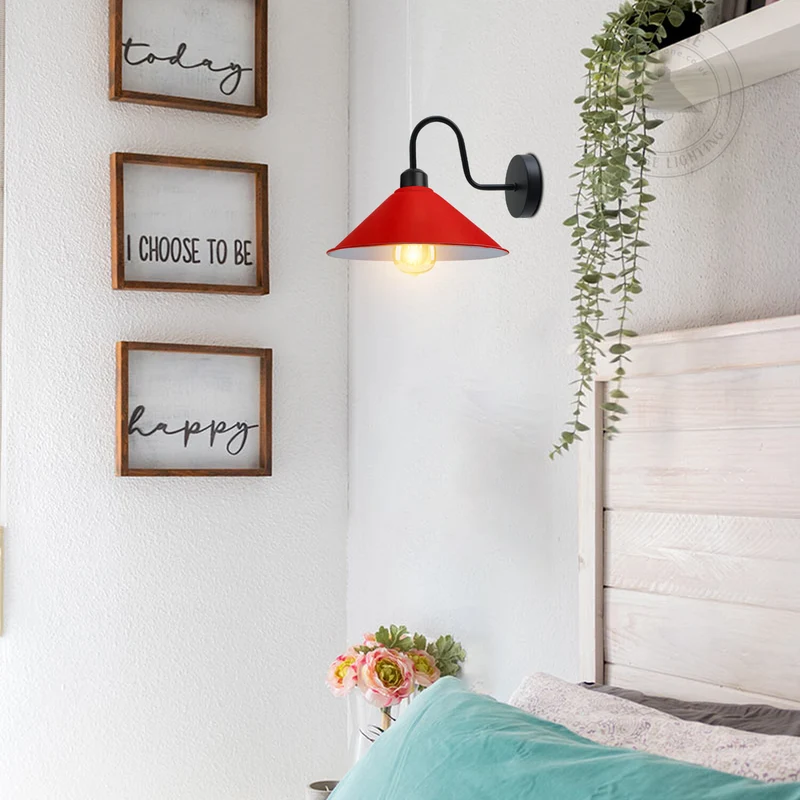 Industrial-Stil Retro schwanenhals Wandleuchte~3417