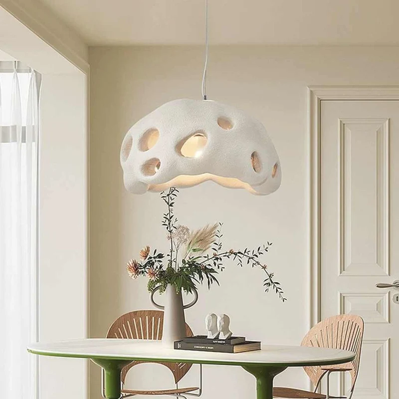 Pendant Light Minimalist Wabi-Sabi Cement Hollow
