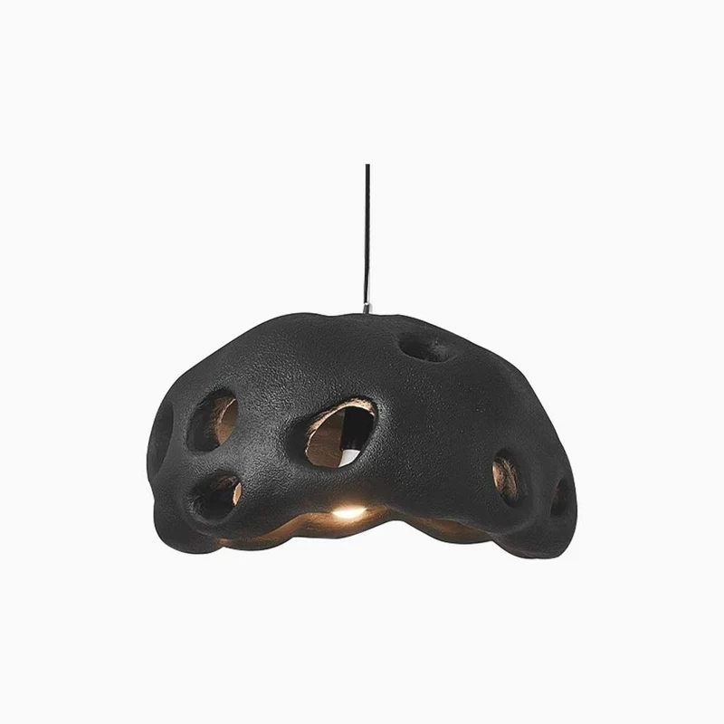 Pendant Light Minimalist Wabi-Sabi Cement Hollow