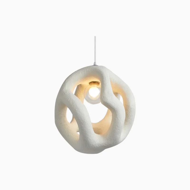 Pendant Light Minimalist Wabi-Sabi Cement Hollow