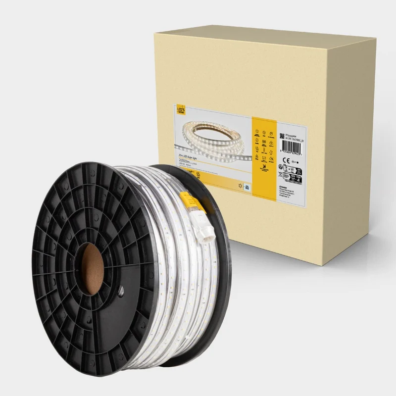 LED Lichtschlauch 185W 20000lm 5000K neutralweiß IP65 - LED's Work