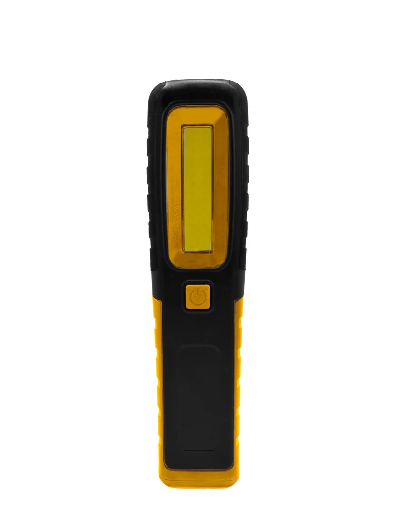 LED Handlampe dimmbar 3W 300lm 6500K kaltweiß Schwarz Gelb - LED's Work