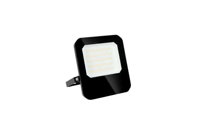 LED Flutlicht IK07 50W 7000lm 4000K neutralweiß IP65 Schwarz - LED's Light
