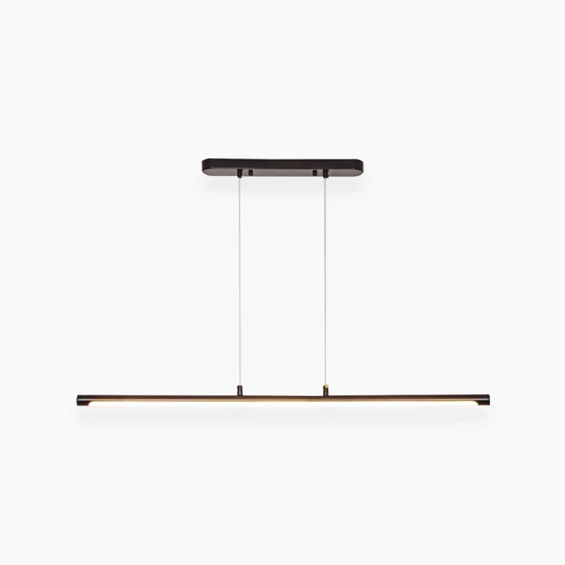 Pendant Light Nordic Minimalist Linear LED, Black / Gold