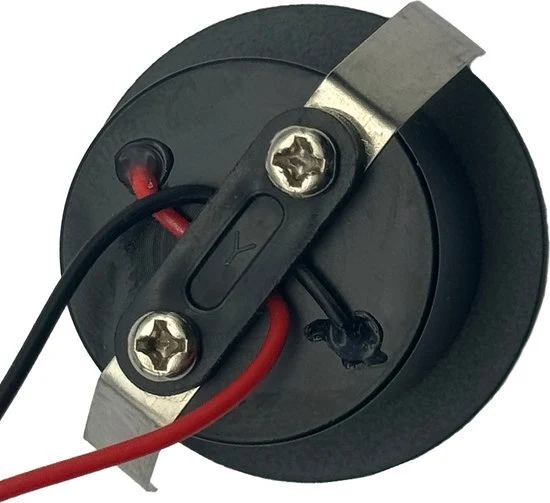 LED's Light PRO Mini-Einbaustrahler 3 cm - Für Vordächer, Veranden und abgehängte Decken - Dimmbar - Grau