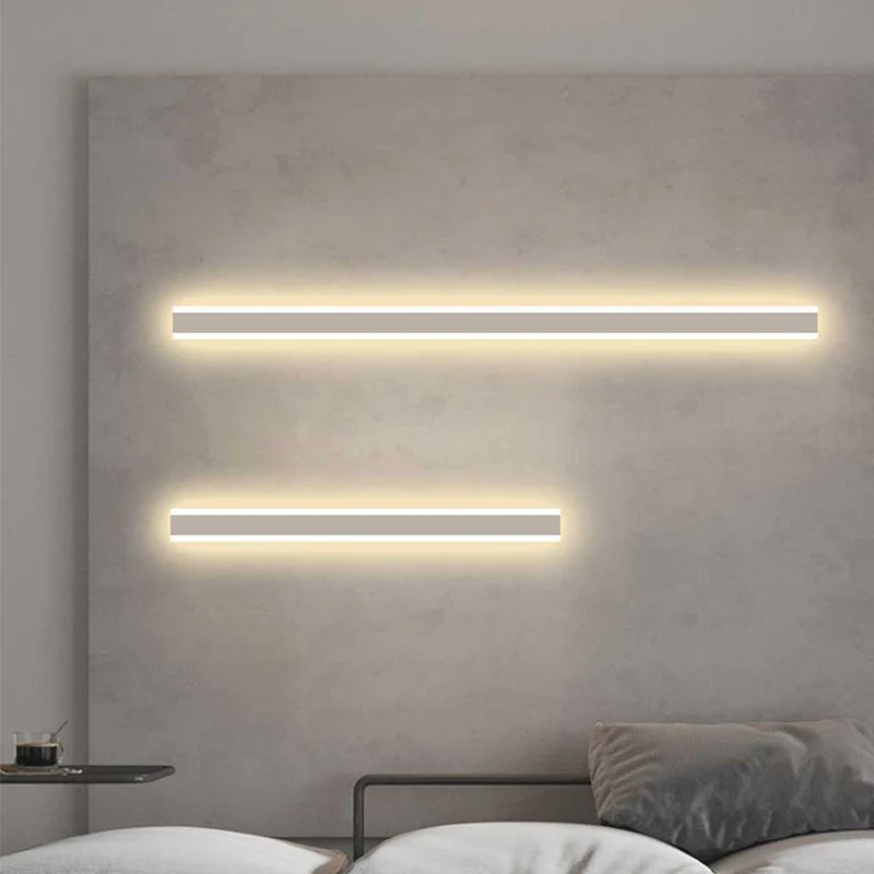 Wall Lamp Minimalist Linear Indoor LED Light, 3 Colors