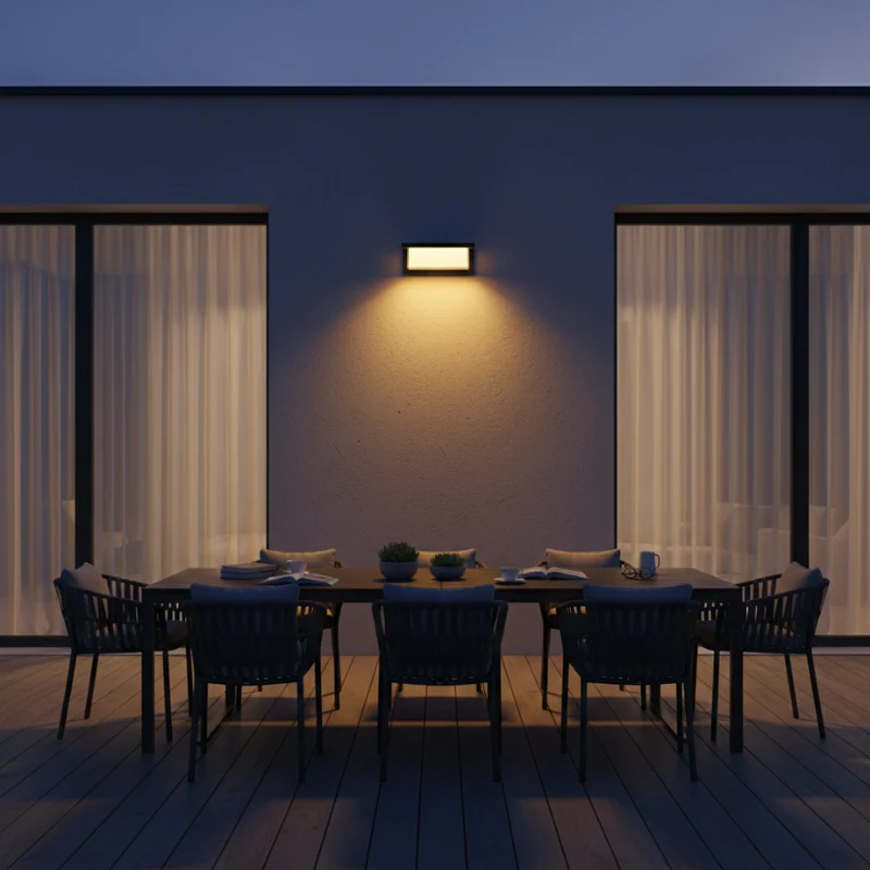 LED-Außenwandleuchte Design – Lucialys
