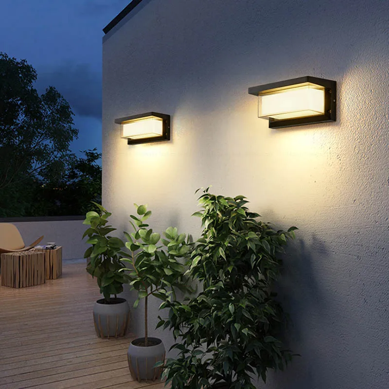 LED-Außenwandleuchte Design – Lucialys