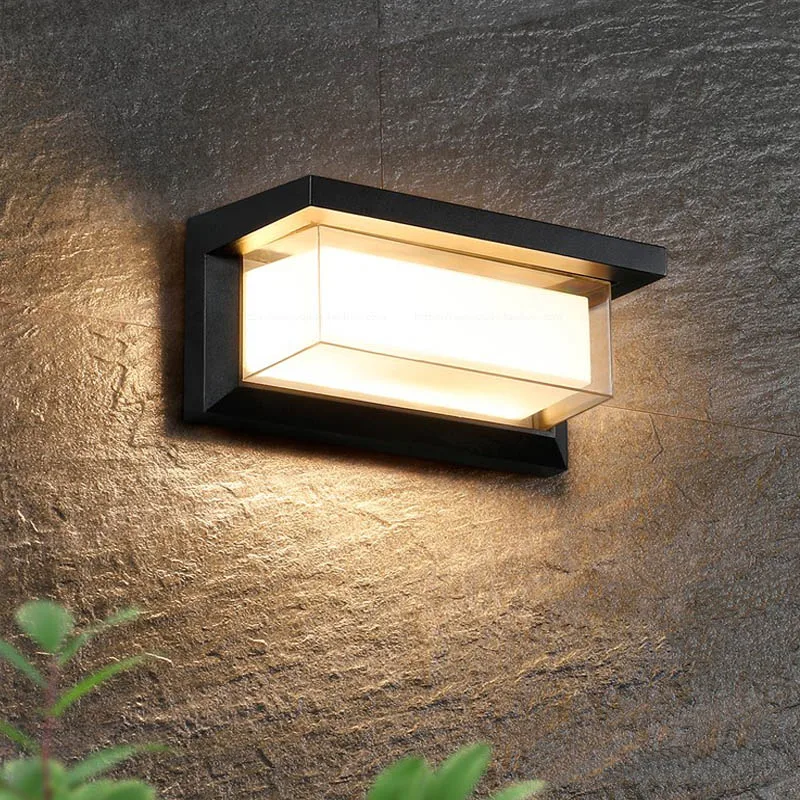LED-Außenwandleuchte Design – Lucialys