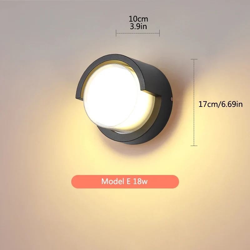 LED-Außenwandleuchte Design – Lucialys
