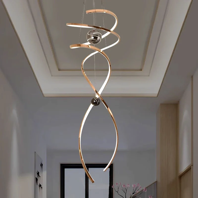 Moderne LED-Hängeleuchte für Wohnzimmer – Alurexia