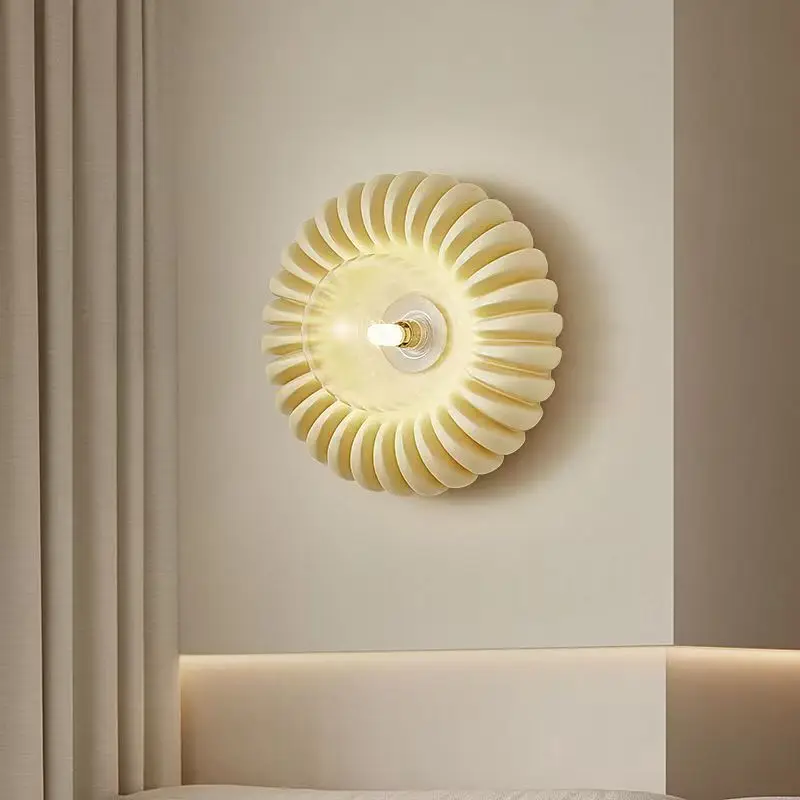 Künstlerische Wandleuchte aus Harz für Wohnzimmer – Artilux