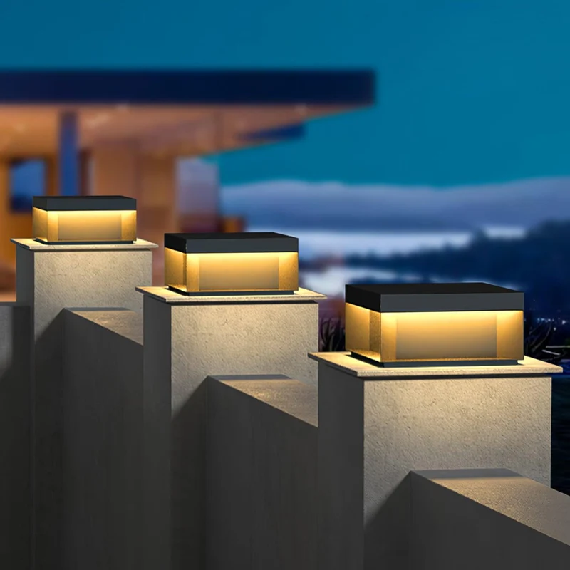 Wetterfeste Solar-Außenstehlampe – Orizonis