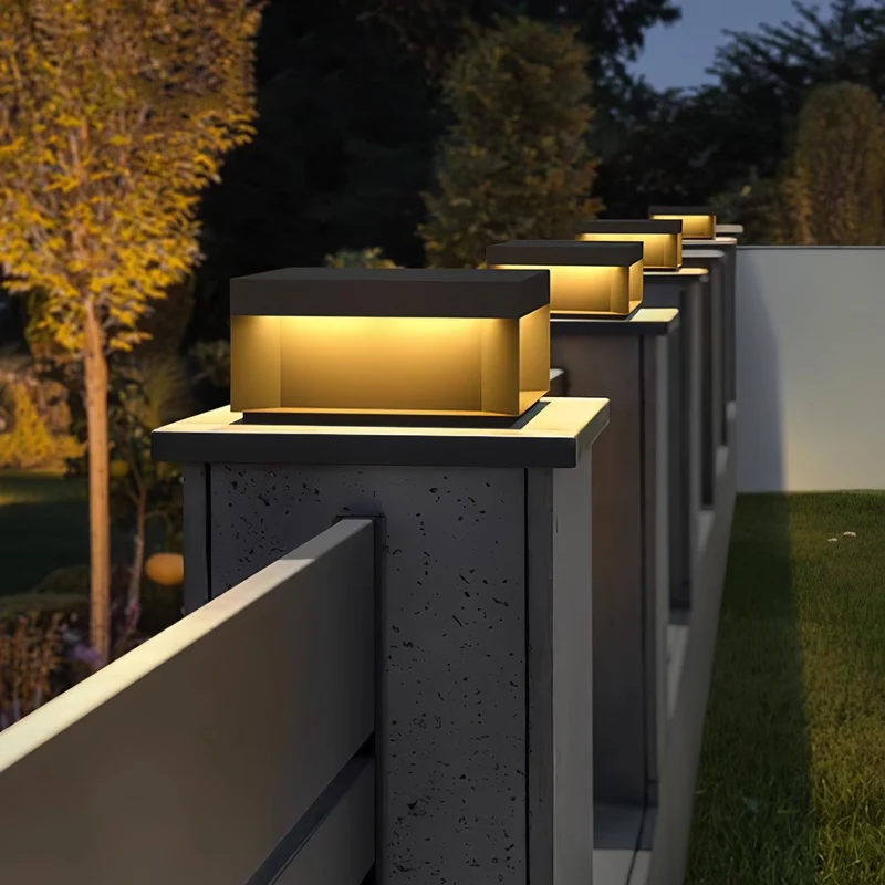 Wetterfeste Solar-Außenstehlampe – Orizonis