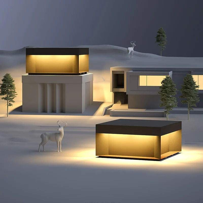 Wetterfeste Solar-Außenstehlampe – Orizonis
