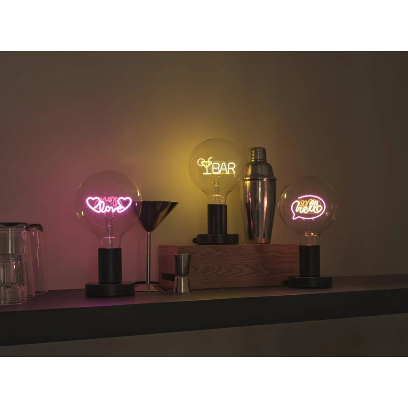OSRAM 1906 LETTER TABLE Tischleuchte "Bar" 1.2W E27
