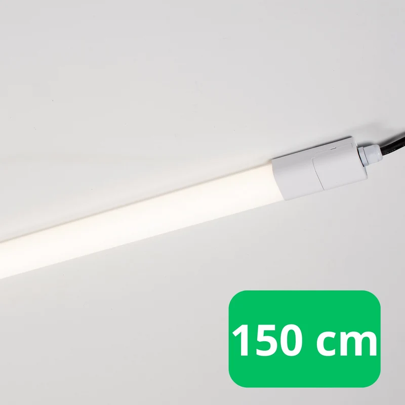 LED-Feuchtraumleuchte Slim 150cm 24W neutralweiß IP65 - LED's Light