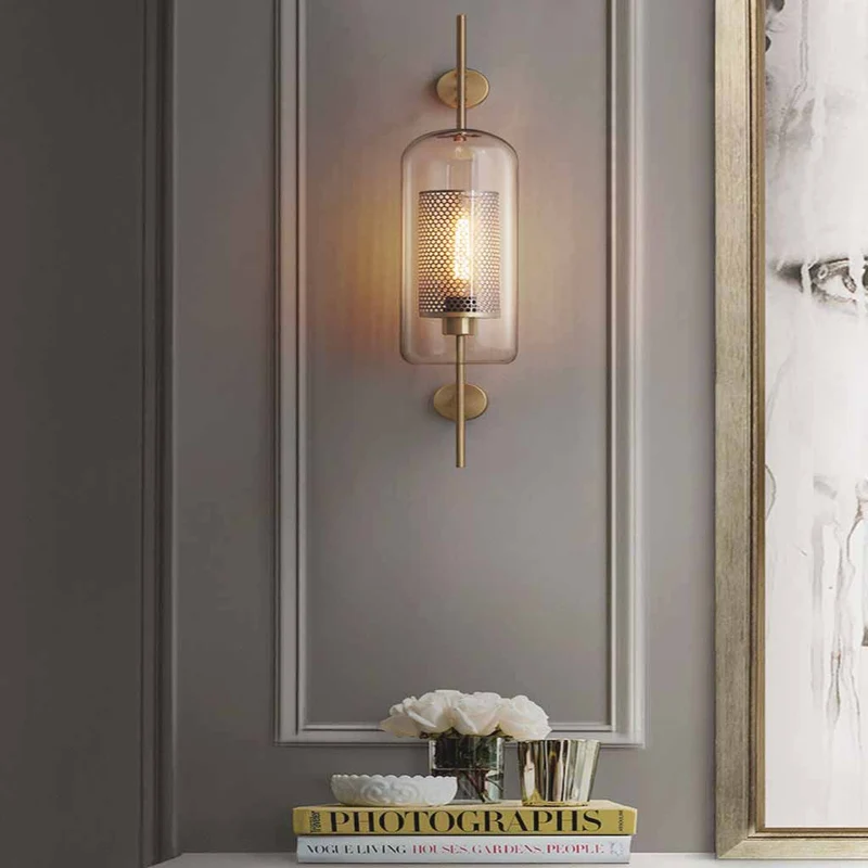 Wall Lamp Modern Decorative Glass Cylinder / Sphere