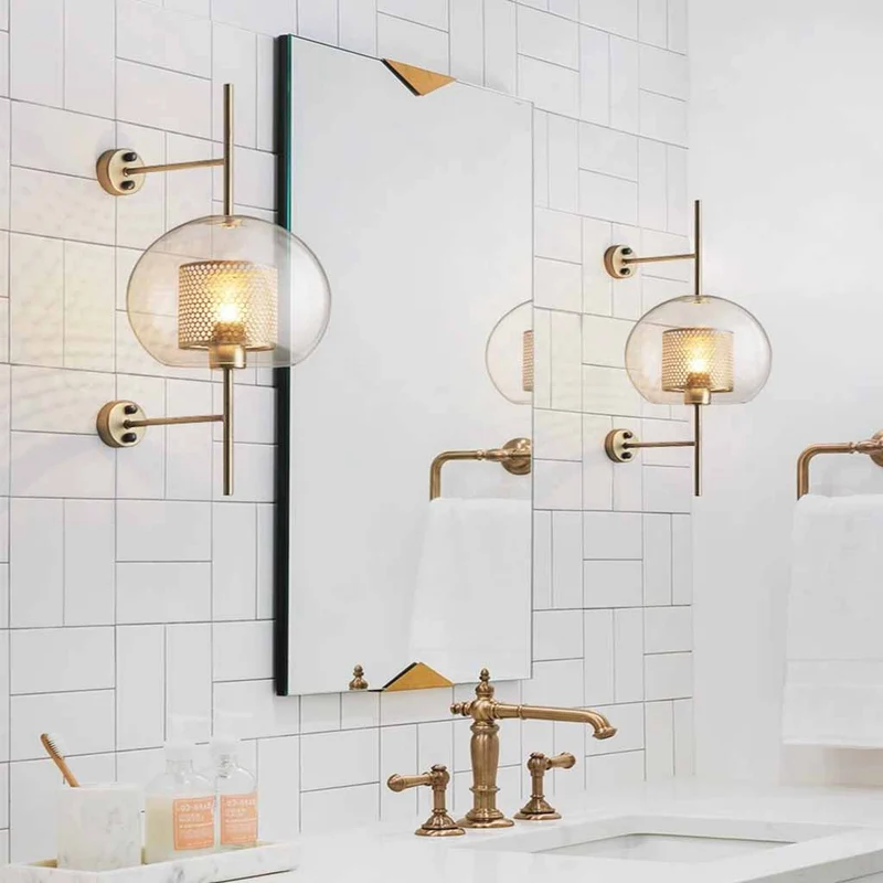 Wall Lamp Modern Decorative Glass Cylinder / Sphere