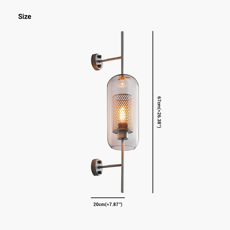 Wall Lamp Modern Decorative Glass Cylinder / Sphere