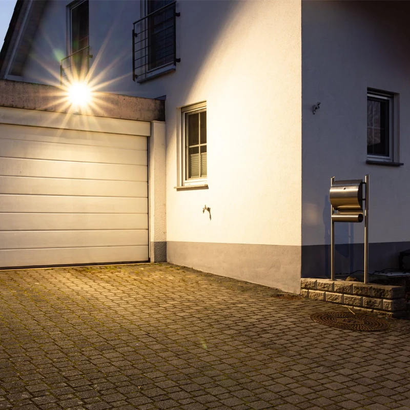 LED Flutlicht IK07 30W 4200lm 4000K neutralweiß IP65 Schwarz - LED's Light