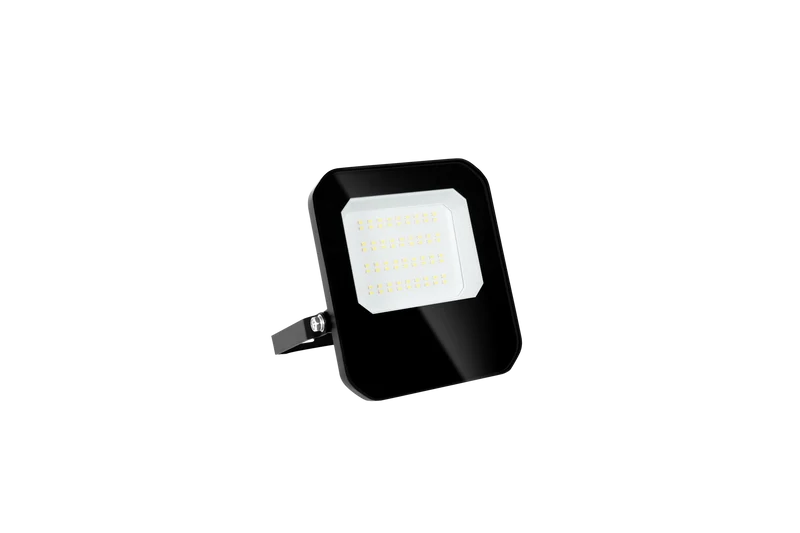 LED Flutlicht IK07 30W 4200lm 4000K neutralweiß IP65 Schwarz - LED's Light