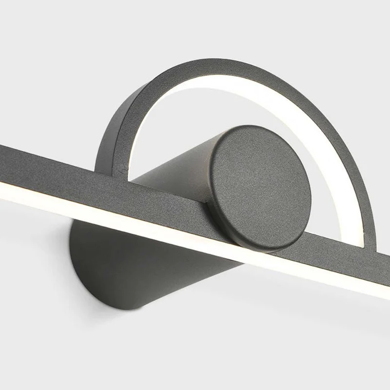 Vanity Mirror/Picture Wall Light Minimalist LED Linear Bar, Black