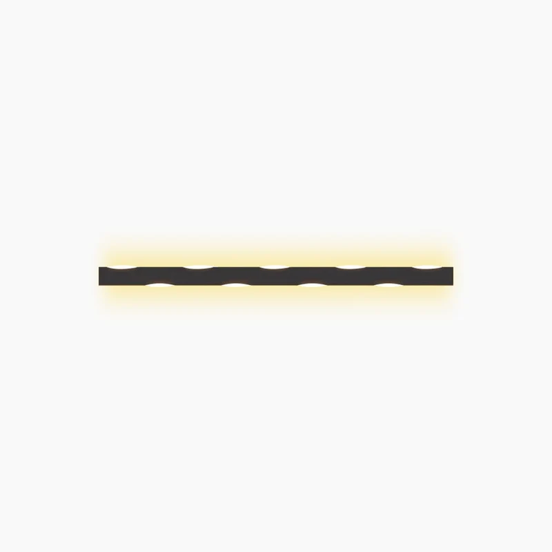 Wall Sconce Nordic Simple Wave Linear LED, Iron&Acrylic