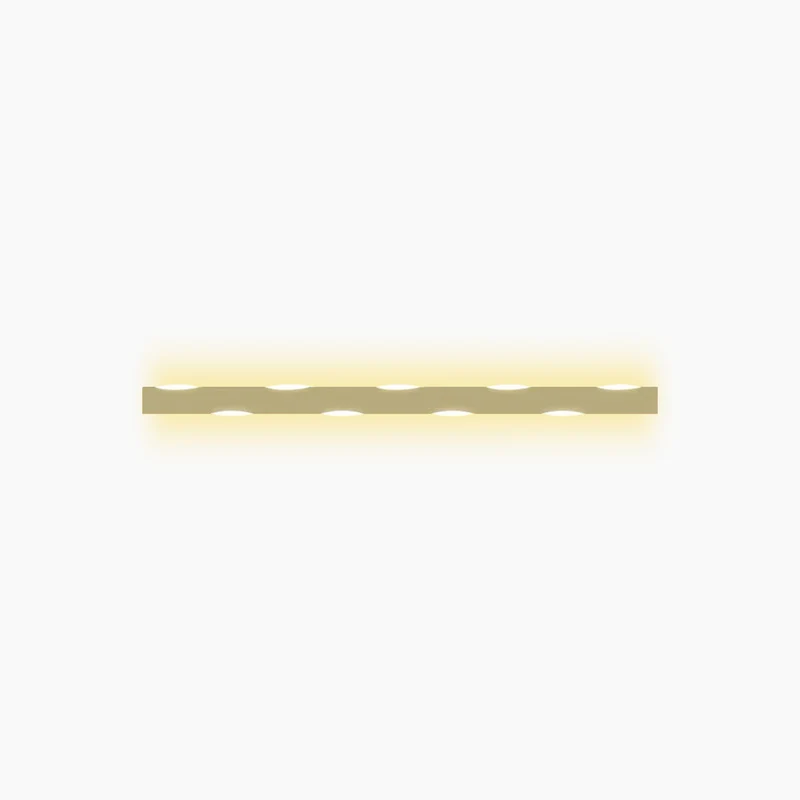 Wall Sconce Nordic Simple Wave Linear LED, Iron&Acrylic