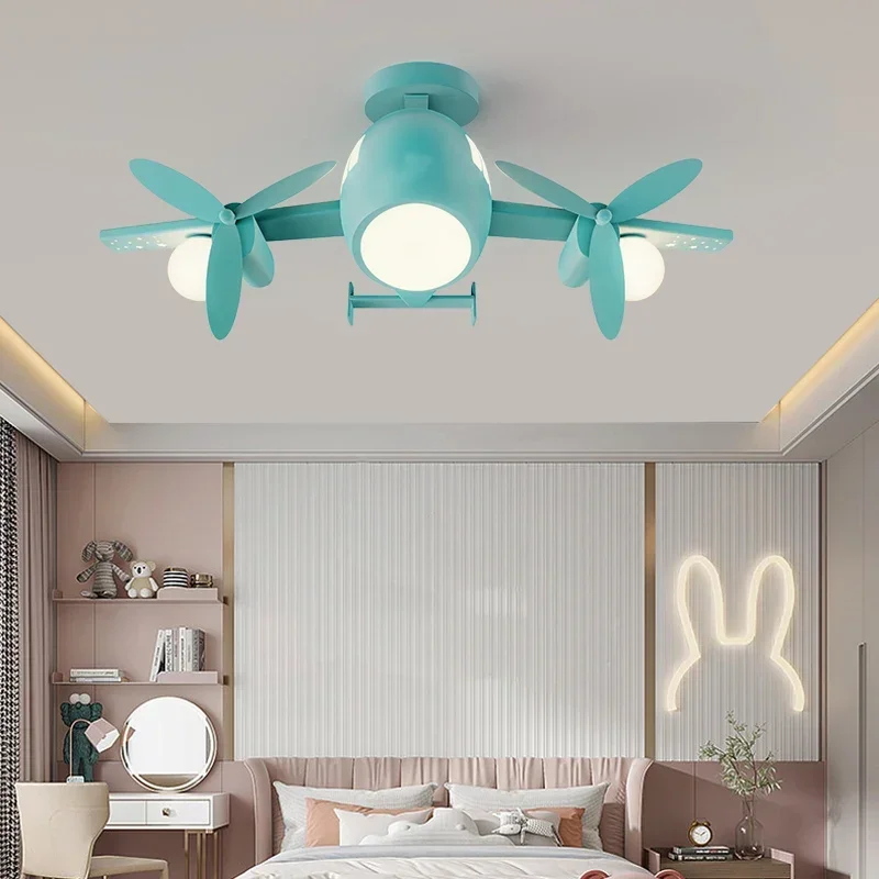 Bambus-Deckenleuchte für Kinderzimmer – Aerolys