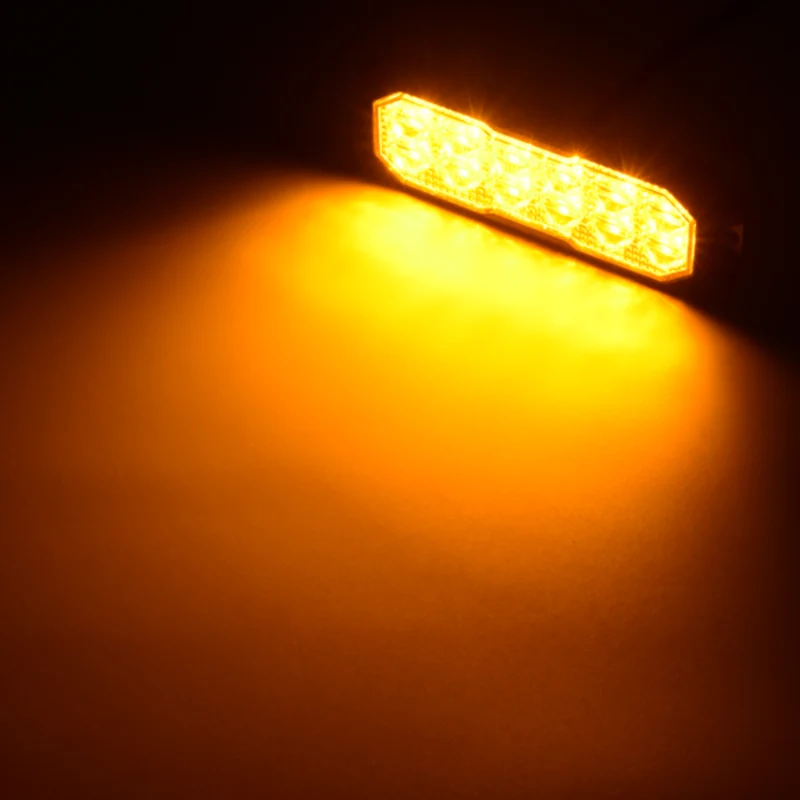 Torlok Black Hawk Hochleistungs-LED-Blitzlicht / 12 LED Doppelreihe