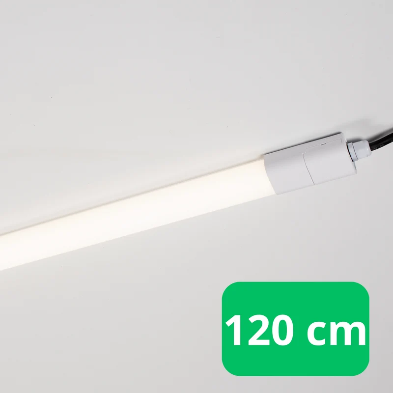 LED-Feuchtraumleuchte Slim 120cm 21W neutralweiß IP65 - LED's Light