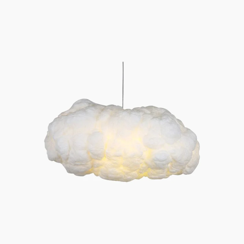 Pendant Light Nordic Unique Cotton Cloud, White